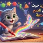 كيف نشجع الطفل على التلوين؟ قصة القط كاتي وسحر التلوين