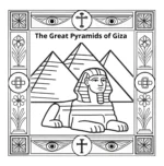 ancient egypt coloring book for kids