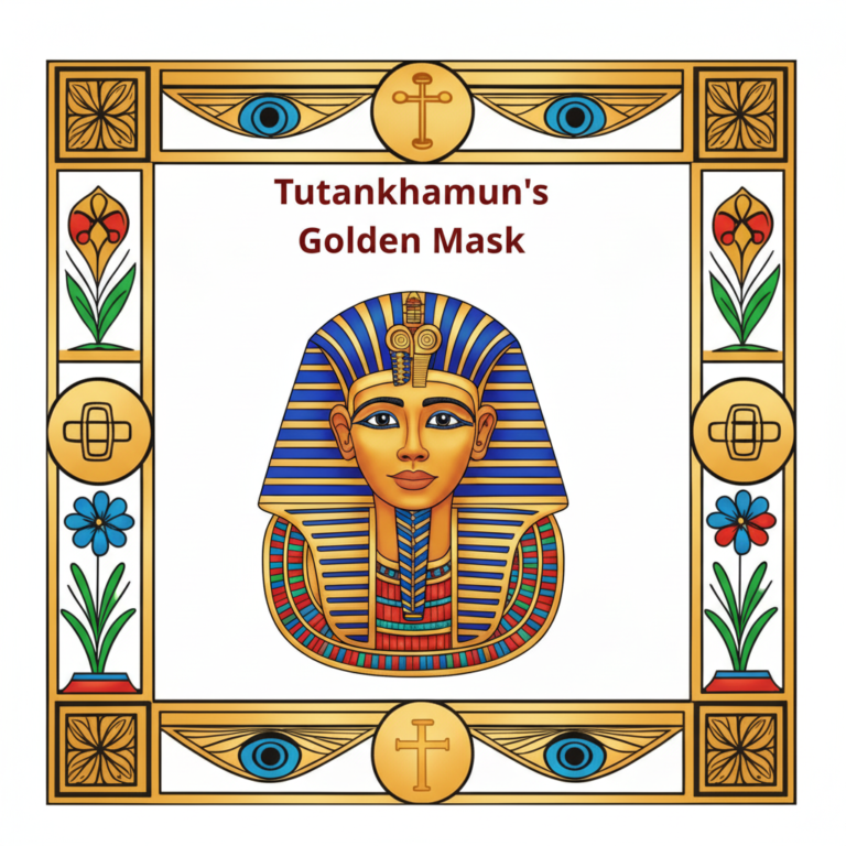 ancient egypt coloring book for kids